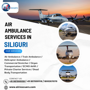 Uttar Pradesh, Health, Siliguri Air Ambulance &ndash; Quick Life-Saving Transfers