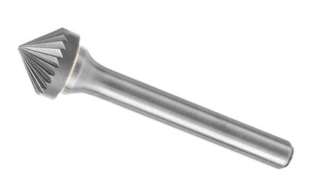 Mumbai, Industrial Machinery, 90° Cone Shape Rotary Burrs | Rotary Burr Manufacturers