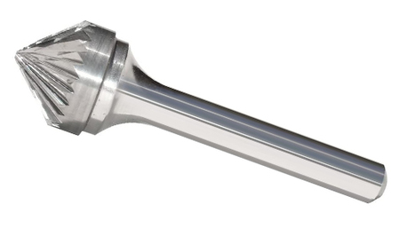 Mumbai, Industrial Machinery, 90° Cone Shape Rotary Burrs | Rotary Burr Manufacturers