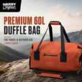 AUD 110,  Premium 60L Duffle Bag For Travel & Outdoor Use | Harry Cooper