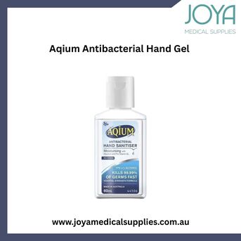 Sydney, Health & Beauty Items, Buy Aqium Antibacterial Hand Gel 60ml - Joya Medical Supplies | Australia
