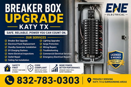 Houston, Construction, Breaker Box Upgrade Katy TX | Safe & Reliable Electrical Services