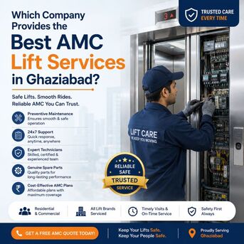 Ghaziabad, Business, Which Company Provides The Best AMC Lift Services In Ghaziabad?