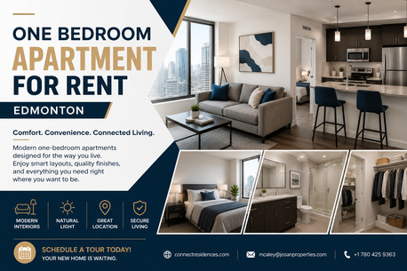 Edmonton, Real Estate, One Bedroom Apartment For Rent Edmonton At Connect Residences