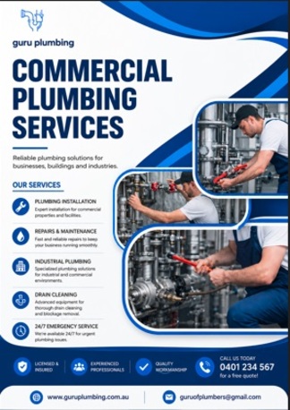 Perth, Construction, Expert Commercial Plumbing Services For Businesses