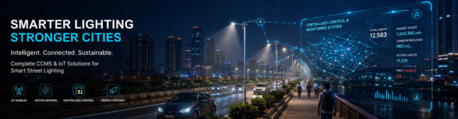Noida, Electronics, Smart City Lighting Solutions - IoT, CCMS & The Future Of Urban Light India (2026)