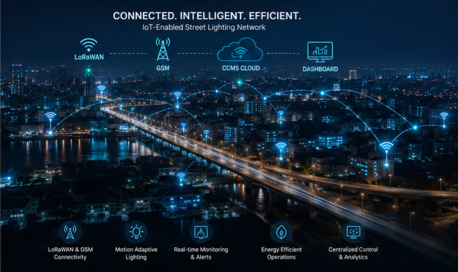 Noida, Electronics, Smart City Lighting Solutions - IoT, CCMS & The Future Of Urban Light India (2026)