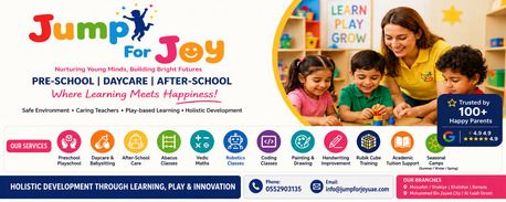 Abu Dhabi, Education, Best After School Care Services In Khalidiya, Abu Dhabi - Jump For Joy