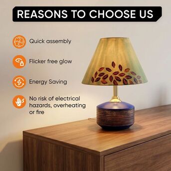 Mumbai, Household Items, INR 1739,  Handcrafted Decorative Lights For Home - Artistic Lighting