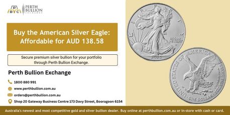 New York, Collectibles, Buy The American Silver Eagle: Affordable For AUD 138.58