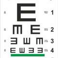 Professional Tumbling E Vision Chart For Eye Screening