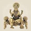Premium Laxmi Brass Idol For Home Temple