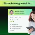 Need Biotechnology Email List For Healthcare Marketing?