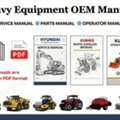 Heavy Equipment Service Repair Manuals,  2026,  Manual,  ,   PDF Download