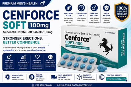 Brisbane, Health & Beauty Items, AUD 2,  Cheap Cenforce Soft 100mg I Sildenafil Citrate Online
