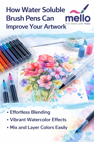 New Delhi, Businesses For Sale, How Water Soluble Brush Pens Can Improve Your Artwork | Mello Store