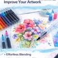 How Water Soluble Brush Pens Can Improve Your Artwork | Mello Store