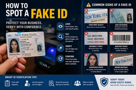 New York, Business, How To Spot A Fake ID Quickly And Accurately?