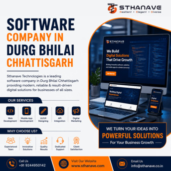 Bhopal, Software Development, Top IT & Software Company In Durg Bhilai Chhattisgarh