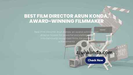 Dallas, Artists, Best Film Director Arun Konda Award Winning Filmmaker