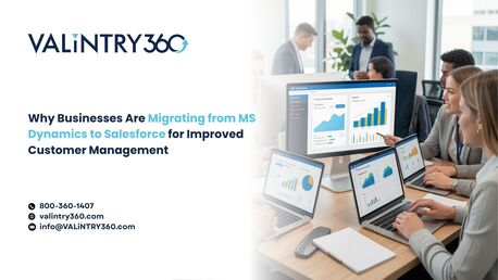 New York, Software Development, Why Businesses Are Migrating From MS Dynamics To Salesforce For Improved Customer Manageme
