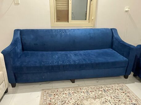 Jeddah, Furniture, SAR 19002400,  Luxury Blue Sofa Set For Sale &ndash; Excellent Condition!!!