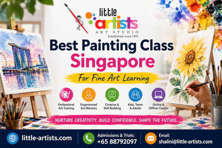 Singapore, Creative, Best Painting Class Singapore For Fine Art Learning