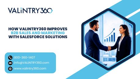 New York, Software Development, How VALiNTRY360 Improves B2B Sales And Marketing With Salesforce Solutions