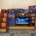 SAR 850,  Multifunctional Kids Loft Bed / Entertainment Unit