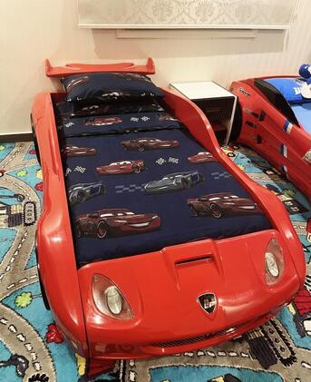 Al Rehab, Furniture, SAR 650,  Pixar Cars Bed Frame And Mattress