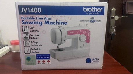 Manama, Appliances, BHD 35,  Brother JV1400 Portable Sewing Machine (Used Only Twice) &ndash; Excellent Condition