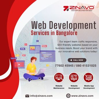 Bangalore, Web Design & Development, Website Development Services In Bangalore | Zinavo