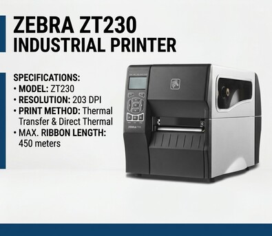 Auckland, Computers, NZD 1789,  ZEBRA MIDRANGE ZT230 203DPI Industrial Label Printer NZ