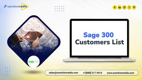 New York, General, Acquire A Conversion‑ready Sage 300 Customers List B2B List
