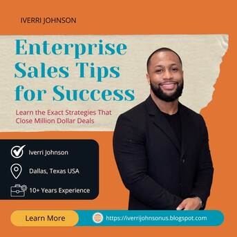 Houston, Business, Hire Iverri Johnson &mdash; North America Top Enterprise Sales Executive