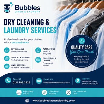 London, Cleaning, Trusted Dry Cleaners Solihull For Quality Laundry Care