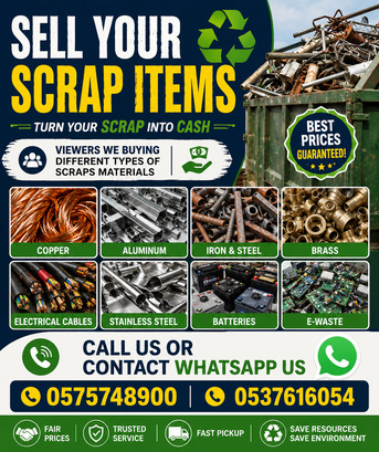 Dhurma, Items Wanted, We Buying Purchased All Types Of Scraps Items And Scraps Materials 0575748900