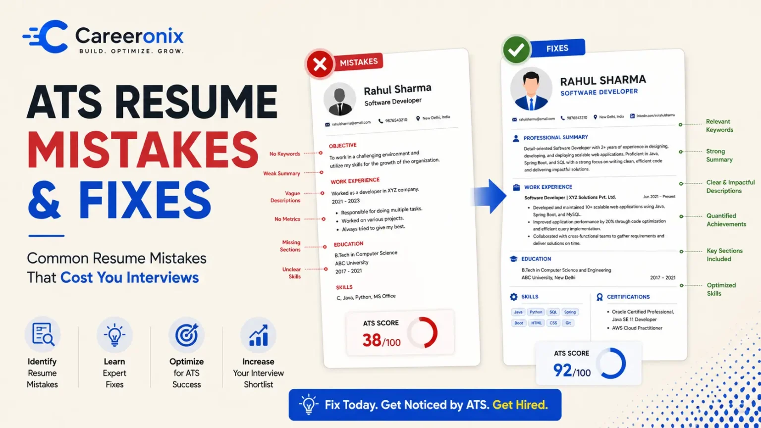 Mumbai, Help, Resume Mistakes: Why You&rsquo;re Not Getting Interview Calls (Fixes)