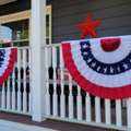 Buy Durable Pleated Flag Bunting For Outdoor Patriotic Displays