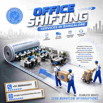 Bangalore, Labor/Moving, Office Shifting Services In Bangalore