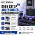 USD 37,  Top 3 Desk Setup Accessories For Programmers In 2026 By Nest Station