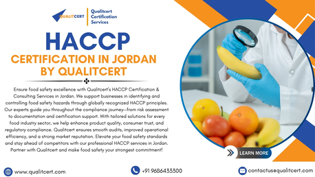 Amman, Business, HACCP Certification In Jordan: Strengthening Food Safety And Consumer Confidence