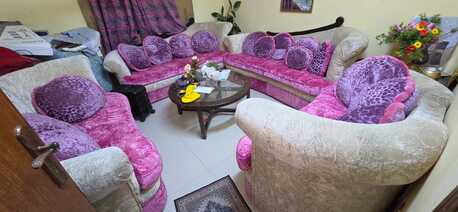 Al Adama, Furniture, SAR 100,  Big Sofa 4 Pieces. ( Urgent Sell )