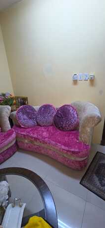 Al Adama, Furniture, SAR 100,  Big Sofa 4 Pieces. ( Urgent Sell )
