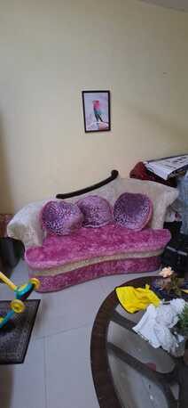 Al Adama, Furniture, SAR 100,  Big Sofa 4 Pieces. ( Urgent Sell )