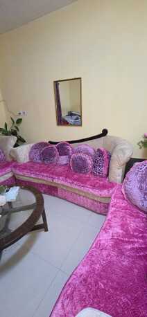 Al Adama, Furniture, SAR 100,  Big Sofa 4 Pieces. ( Urgent Sell )