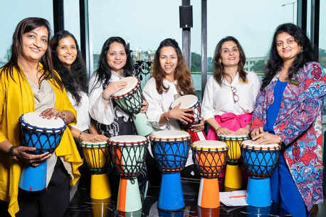 Chandigarh, Event Planning, Drum Circle Activity