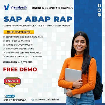 Hyderabad, Lessons Offered, Best SAP ABAP RAP Course Online With Expert Trainers