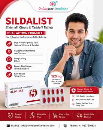 New York, Health & Beauty Items, USD 40,  Sildalist 120mg Tablets | Sildenafil And Tadalafil Onlinegenericmedicin
