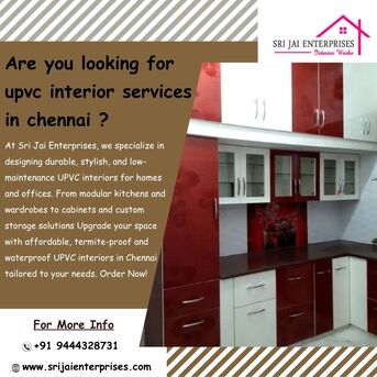 Chennai, Interior Design, Are You Looking For Upvc Interior Services In Chennai ? - Sri Jai Enterprises